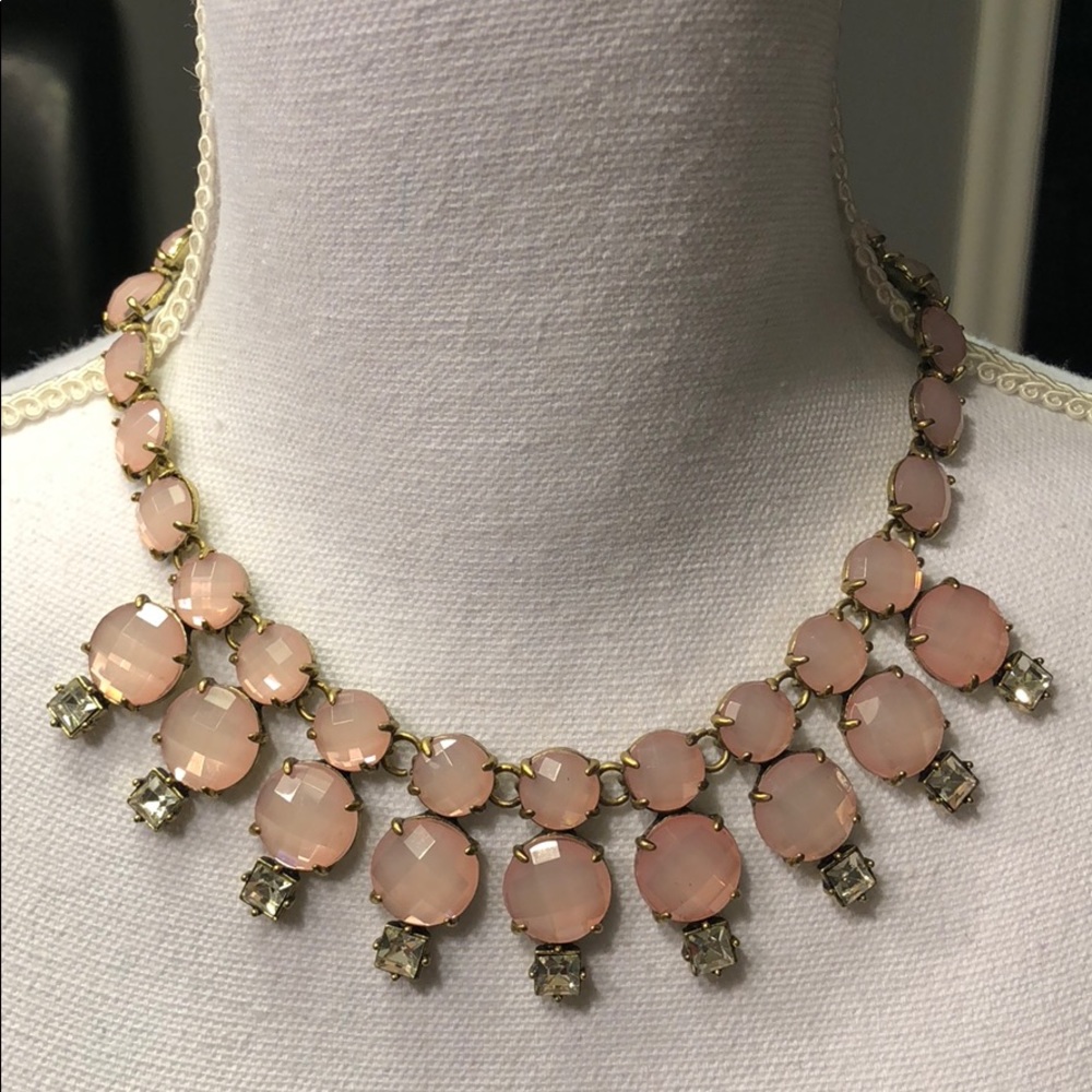 💕Host Pick💕 Last one!  Pink statement necklace - Picture 2 of 2